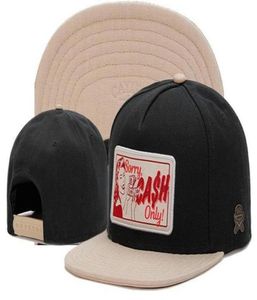 Vert Désolé Cash Only Baseball Caps Brand New Adjustable Street Hip Hop Gorras Bones for Men and Women Snapback Hats5635862