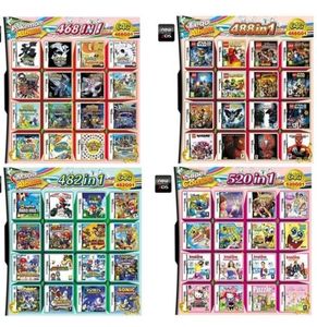 Greeting Cards 4300208486500 In 1 DS Compilation Video Games Cartridge Multicart For Nintend NDS NDSL NDSI 2DS 3DS Combo Classi8822252