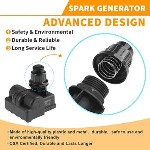 Grills BBQ Gas Grill AA Battery Generator Universal Spark Generator Button Ignitor Igniter for Froil King Kenmore Sears 1/2/3/4/5/6 Outlet