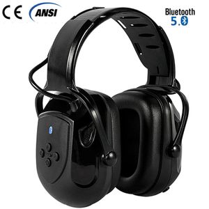 Ensembles de toilettage CE Réduction active du bruit Bluetooth Cache-oreilles 29dB Cache-oreilles de sécurité ANSI Casque de protection auditive sans fil 230825