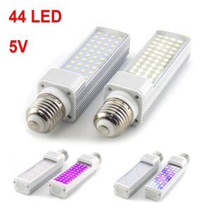 Élèvent des lumières 44 lumière LED ampoule à spectre complet Phyto lampe ampoules 5V lampes de croissance plante croissance plantes fleurs éclairage U27