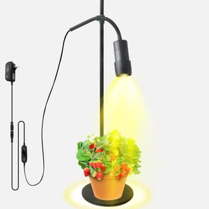 Diseño de luces de cultivo Lámpara de crecimiento de la planta Interior Lámpara Full Spectrum Light Timing Dimming Sun