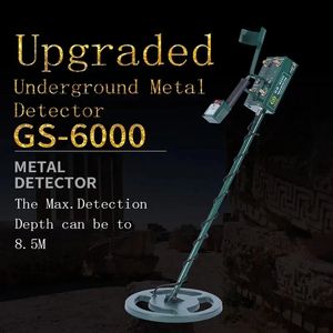 GS6000 Détecteur de métaux souterrain étanche de haute précision GS-6000 chasse au trésor l'or peut détecter la profondeur souterraine 8.5 cm 240109