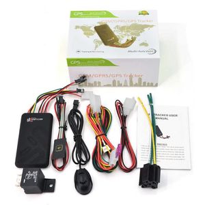 GT06 Mini Car GPS Tracker SMS GSM GPRS Vehículo Sistema de seguimiento en línea Monitor Control remoto Alarma para motocicleta Localizador Device238f