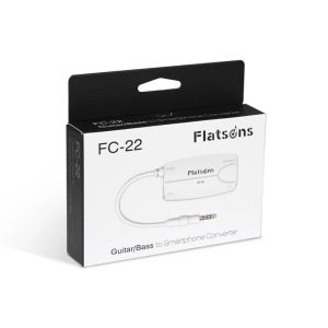 Guitar Flatsons Guitar/Converter Converter Interfaz de audio Conector Guitar Kit inteligente para la conexión de tableta de teléfono inteligente