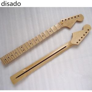 Instrumentos musicales de guitarra 22 trastes de incrustaciones de incrustaciones de diapasón chispado con cuello de guitarra de guitarra material de arce accesorios de guitarra piezas