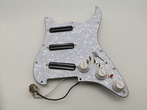 Micros de guitare entièrement chargés pickguard Humbucker Micros Équipement Multifonctionnel push-pull single cut switch