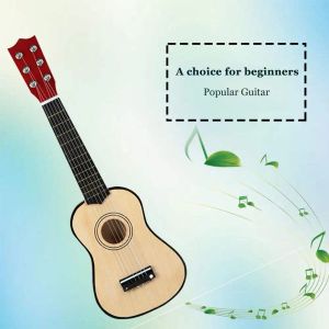 Guitarra portátil 21 pulgadas 6 cuerdas ukelele Mini guitarra instrumento Musical regalo para niños