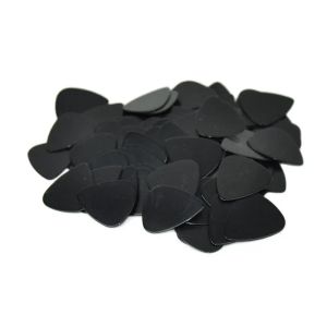 Guitar Pure Black Guitar Picks Solid Black Black Blank Celluloid Picks Surtido de espesor de 0.46 mm/0.71 mm/0.96 mm 200pcs/lote