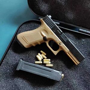 Gun Toys 1 3 17 Pistola de juguete Llavero portátil Mini Metal Desert Eagle M1911 Desmontar Jedi Survival Gun Modelo para niños adultos Regalo 240307