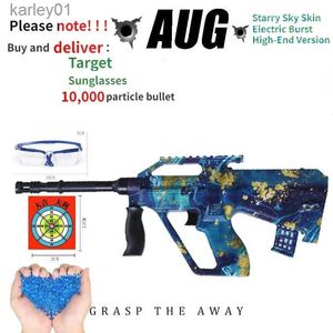 Pistolet jouets août 2024, pistolet à eau en cristal spécial, jouet électrique manuel pour enfants, pistolet à eau de célébration pour petit garçon, yq240314