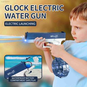 Toys Toys Desert Eagle Electric Water Gun Pistol Shooting Toy Gun High Captide Full Automatic Summer PAOP PLAGE TOYS for Children Gifts 240408