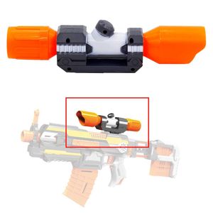 Pistola de juguete Pistola de puntería de plástico Accesorio de pistola de juguete para modificar el rango óptico de ejercicio al aire libre para disparar para portería de juguete para regalo de niño 240307