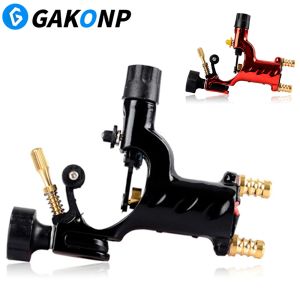 Guns Professional Rotary Tattoo Machine Black / Red Tatoo Gun Shader Douleur pour tatouage Permanent Madown Tool Supply