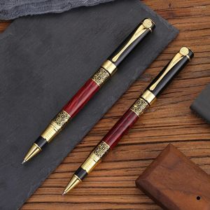 Guoyi A105 Luxury Eenvoudige Business Examen Metal High-End Gifts Personalización en masa Logo Signature Gel Pen Journal Levert