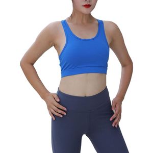 Gym vêtements femmes sport soutien-gorge décontracté course Yoga Fitness équipement respirant téléphone poche entraînement fort soutien extérieur intérieur Nylon