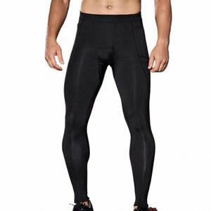 Gimnasio Compri Medias Hombres Fitn Stretchy Pocket Fit Sport Leggings Running Secado rápido Rguard Pantalones de entrenamiento Entrenamiento G7pS #