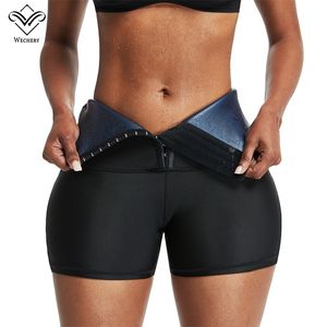 Gimnasio Corsé Cintura alta Entrenamiento Sudor Fitness moldeadores de cuerpo Panty Levantamiento de glúteos Mujeres Entrenador de cintura Pantalones de yoga leggings