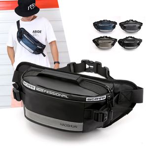 Sac à coffre extérieur gymnase pour hommes Factory Custom Logo Fashion Soft Fanny Pack Sports Running Cell Anyway Waist Bum Bel Bell FMT-4420