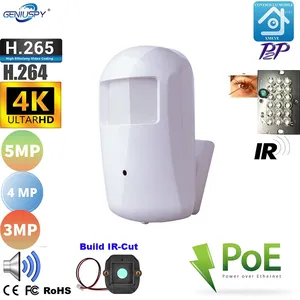 H.265 3MP 4MP 5MP 4K 8MP 940nm IR Pir Covert POE cámara IP Audio Mini Cam XMEYE soporte alarma de movimiento correo electrónico Po detección humana