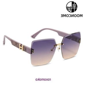 H Top Original Wholesale Sunglasses à vendre Nouveau Advanced Womens sans bordure Square Protection carrée et mode UV avec boîte-cadeau