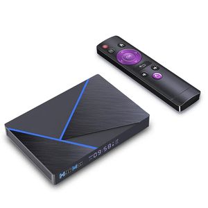 H96 MAX V56 TV Box Android 12 8G 4G 64G 32G Rockchip RK3566 Wifi double bande VS km2 plus x96 x6 T95Z Plus lecteur multimédia