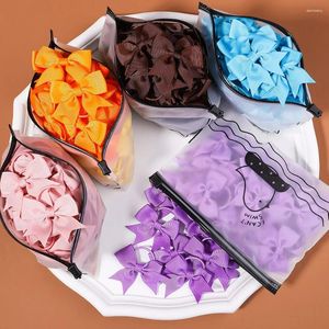 Accesorios para el cabello 5/10/20 piezas Mini lazos de colores sólidos bandas elásticas para niñas pequeñas banda de goma corbata soporte de cola de caballo