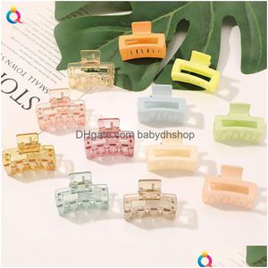 Accessoires De Cheveux Couleur Transparent 4Cm Mini Griffe Ruban Clips Accessoire Coréen Mignon Filles Belles Épingles À Cheveux Barrette Mode Drop Deli Dha89