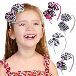 Accessoires cheveux mignon zèbre léopard imprimé Animal bandeaux gros-grain ruban bandeau pour femmes filles cerceau chapeaux déco