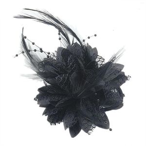 Accessoires pour cheveux, coiffure de danse latine, bandeau de mariée à fleurs avec épingle