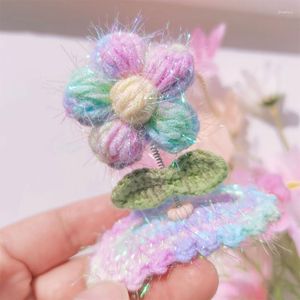 Accessoires pour cheveux Little Gilr Clips Flowers Baby Hairpins Barrettes For Girls Dress Up Present