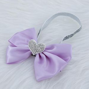 Accesorios para el cabello MIYOCAR Bling Sweet Heart Princess Style Baby Girl Pink Diadema Nacido Regalo Diseño único