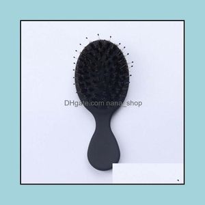 Brosses à cheveux Soins Outils de coiffage Produits 1pcs Brosse antistatique Peigne Douche Galvanoplastie Démêlant Mas Peignes pour Salon Femmes Filles Drop D