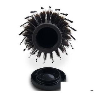 Cepillos para el cabello Rodillo Peine Caja de almacenamiento Plástico Oculto Productos de entrega de gotas portátiles Cuidado Estilo Dhfm7