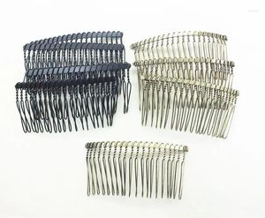 Pinzas para el cabello ¡Promoción de 3 días! El precio es muy 70 37mm 100 Uds peines de Metal accesorios de joyería DIY