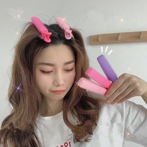 Pinces À Cheveux Barrettes Doux Romantique Rose Violet En Plastique Moelleux Positionnement Épingles À Cheveux Irrégulier Géométrique Rond Bigoudi Pour Femmes Accessoires