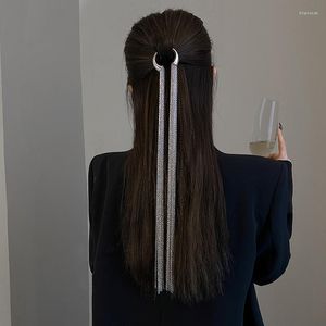 Pinzas para el cabello, conjunto de horquillas con borlas de Metal Punk para mujer, accesorios de boda únicos para alfileres Retro, jaula para mujer, joyería