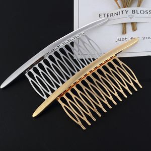 Hair Side Combs French Hair Comb Straight Teeth Hair Clip Comb Twist Hair Comb Veil Comb Hair Accessories Jewelry