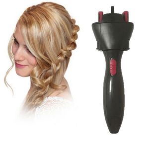 Outils de cheveux Électrique Braider Twist automatique Dispositif de tricot Machine Tressage style Cabello Outil de coiffure 220921