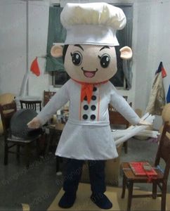 Hallowee Chef Water Drop Mascot Costume Alta calidad Cartoon Cook Anime tema personaje Carnaval Adulto Unisex Vestido Navidad Fiesta de cumpleaños Traje al aire libre