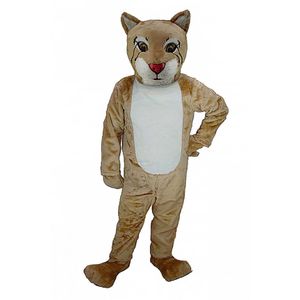 Halloween BABY BOBCAT CUB Costume de mascotte Dessin animé Personnage de thème Anime Taille adulte Carnaval de Noël Fête d'anniversaire Tenue fantaisie