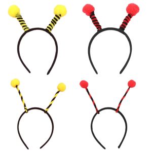 Halloween Bee Bandband Antenne Bee Tentacle Coilac Coil Cerce Animal Cosplay Costumes Assesories For Women Girls Party Supplies