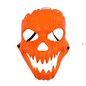 Halloween Cosplay Máscara de calabaza Horror Fantasma Cabeza Disfraz Máscaras de calavera Fiesta Festival Suministros LLA8651
