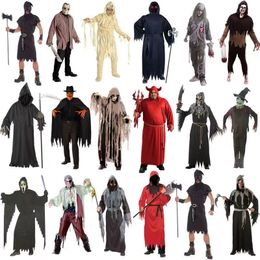 Vêtements de costumes d'Halloween Halloween Cosplay Clothes Designer Mens Womens Cosplay Prix de gros 2 pièces 10% de rabais