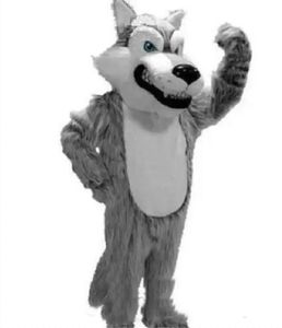 Halloween Grey Wolf Mascot Costumes For Adult Circus Christmas Halloween Tiptum Dishom Dishy