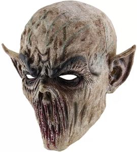 Máscara realista espeluznante y horrible de Halloween, accesorios de decoración para fiesta de disfraces, disfraces de Cosplay para adultos