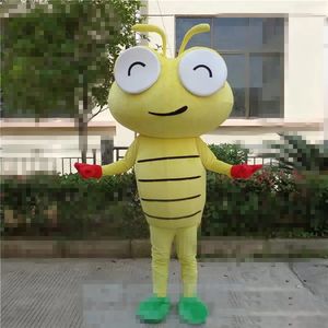 Costume de mascotte d'insecte d'Halloween de haute qualité personnaliser le personnage de thème d'anime en peluche de dessin animé taille adulte robe de fête d'anniversaire de carnaval de Noël