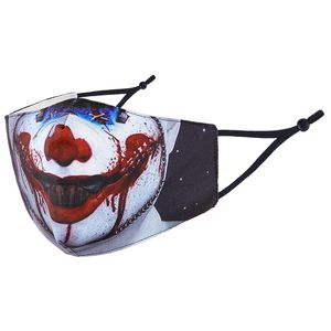 Halloween Mask Scary Funny Horror Mask algodón adulto puede ser a prueba de polvo
