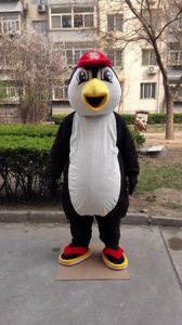 Costume de mascotte de pingouin d'halloween, personnage de dessin animé, Costumes fantaisie de fête de carnaval de noël, tenue pour adultes
