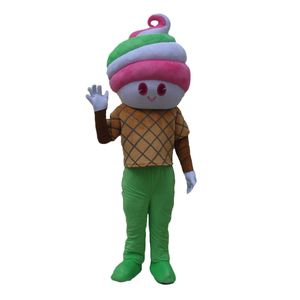 Halloween Summer Ice Creams Costumes De Mascotte De Noël Fancy Party Dress Personnage De Dessin Animé Outfit Costume Adultes Taille Carnaval Pâques Publicité Thème Vêtements